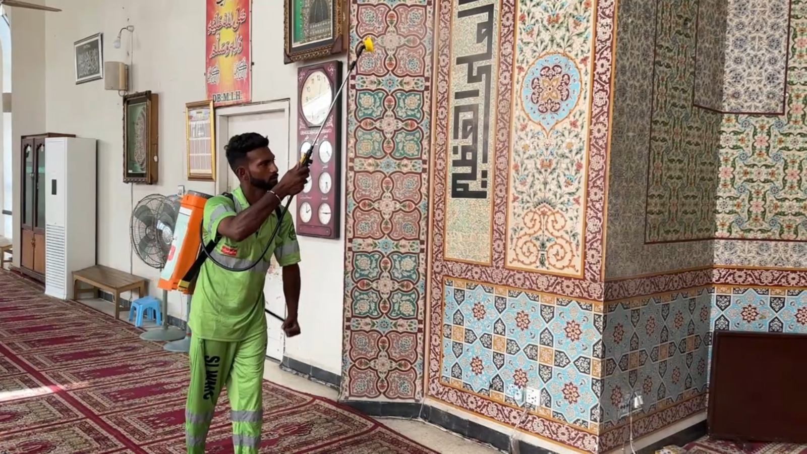 Darbar Baba Fareed Cleaning 1
